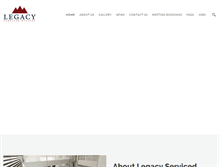 Tablet Screenshot of legacyoffices.com